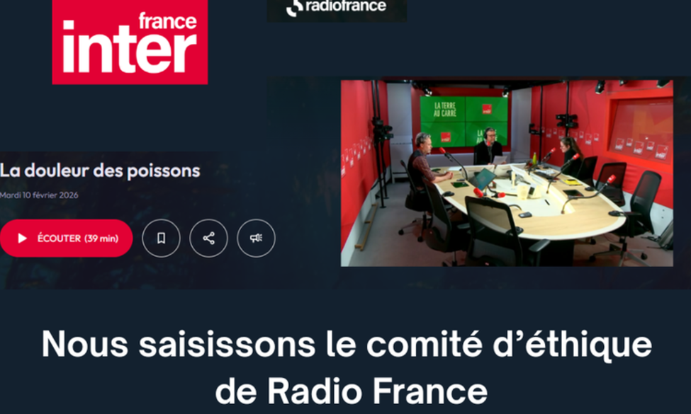 Saisie du comité d'éthique de Radio France