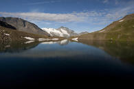 Vue lac Noir en Savoie